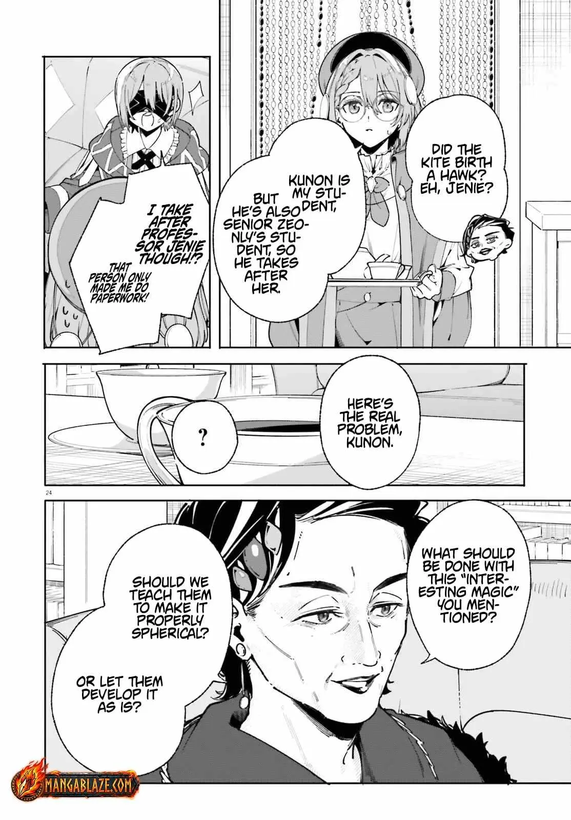 Majutsushi Kunon wa Miete Iru Chapter 33.2 — Page 6