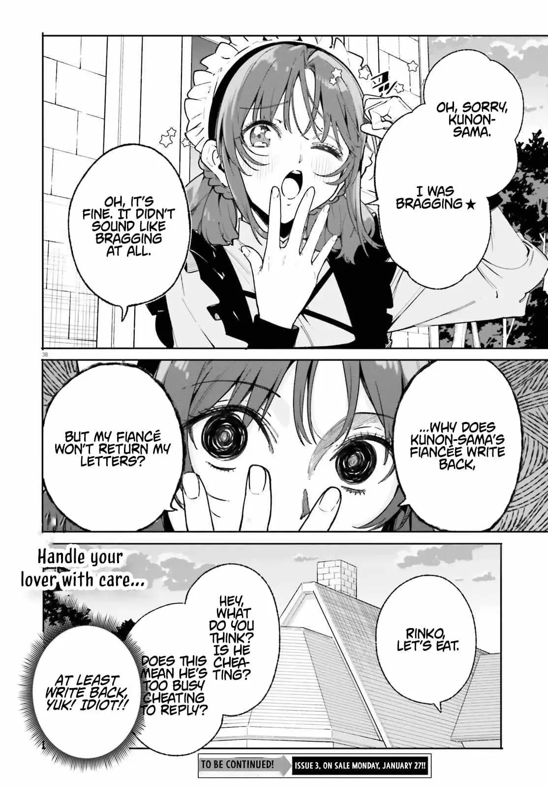 Majutsushi Kunon wa Miete Iru Chapter 33.2 — Page 20
