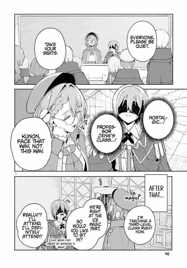 Majutsushi Kunon wa Miete Iru Chapter 33 — Page 17