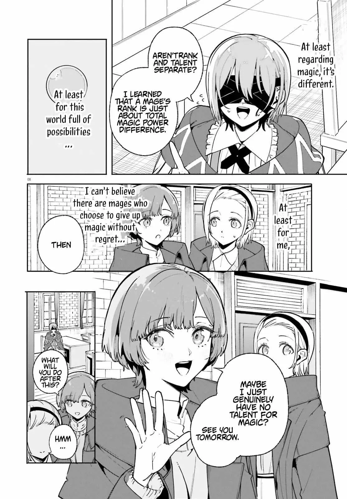 Majutsushi Kunon wa Miete Iru Chapter 34.1 — Page 9