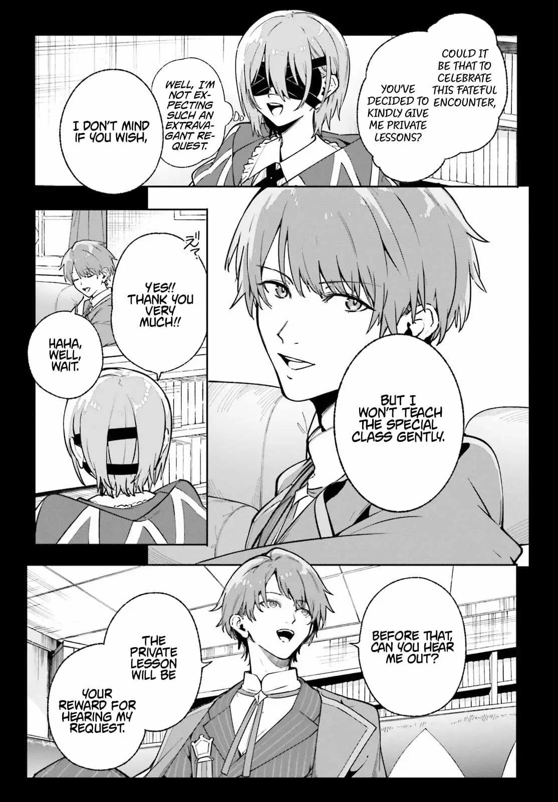 Majutsushi Kunon wa Miete Iru Chapter 35.1 — Page 4