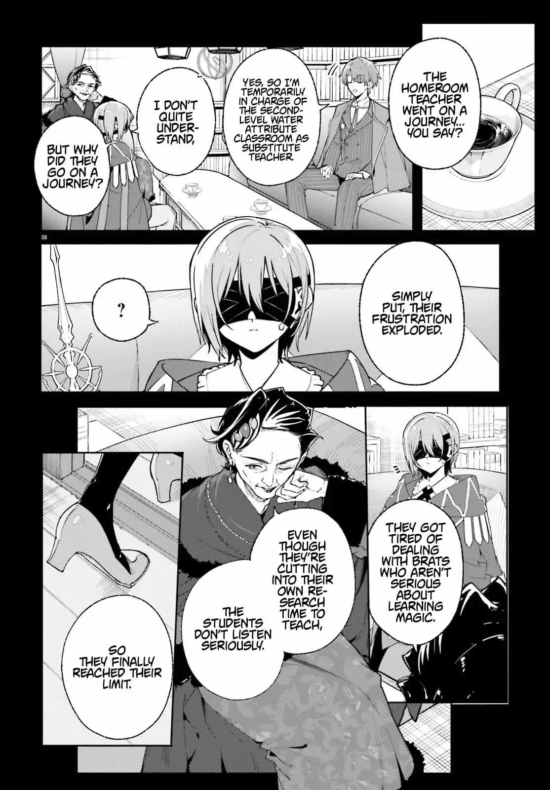 Majutsushi Kunon wa Miete Iru Chapter 35.1 — Page 9