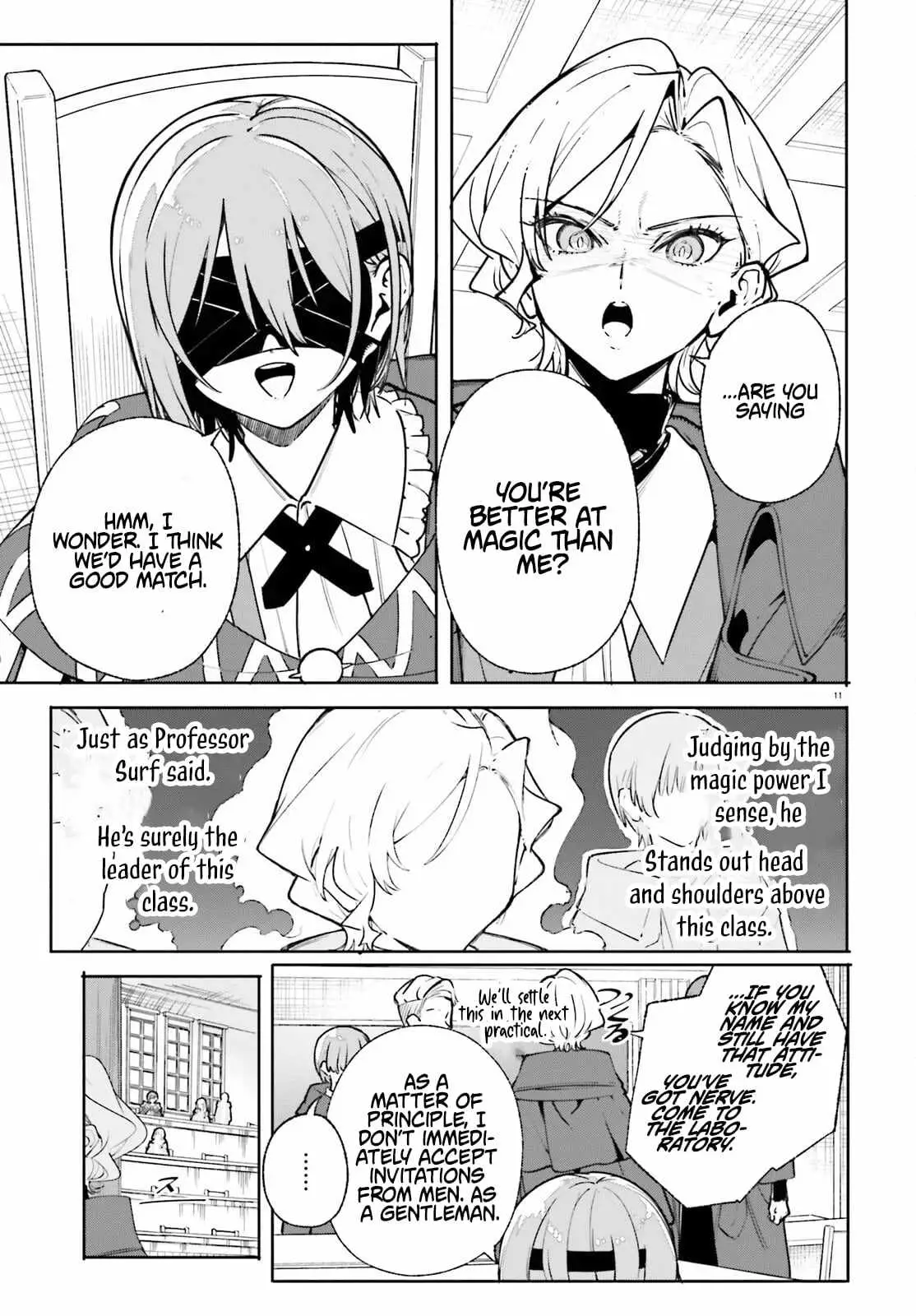 Majutsushi Kunon wa Miete Iru Chapter 35.1 — Page 12