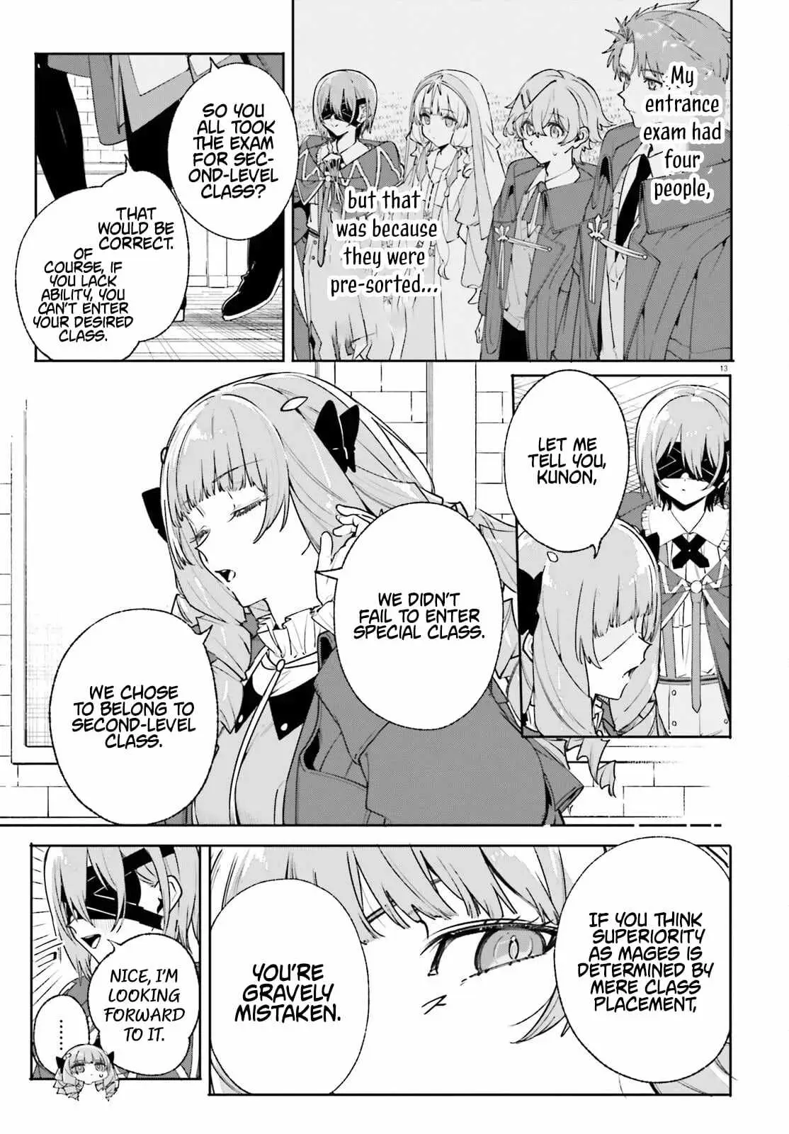 Majutsushi Kunon wa Miete Iru Chapter 35.1 — Page 14