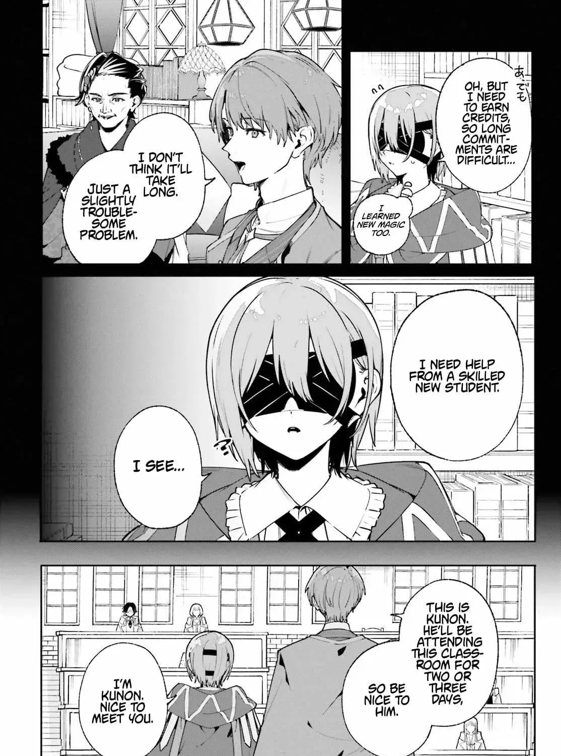 Majutsushi Kunon wa Miete Iru Chapter 35 — Page 8