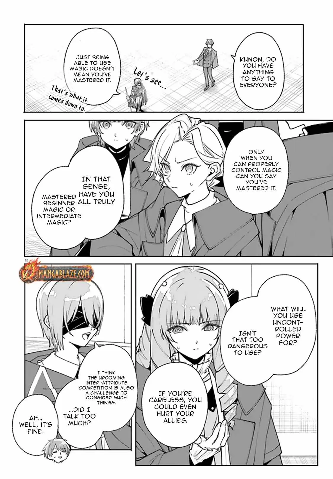 Majutsushi Kunon wa Miete Iru Chapter 36.1 — Page 11