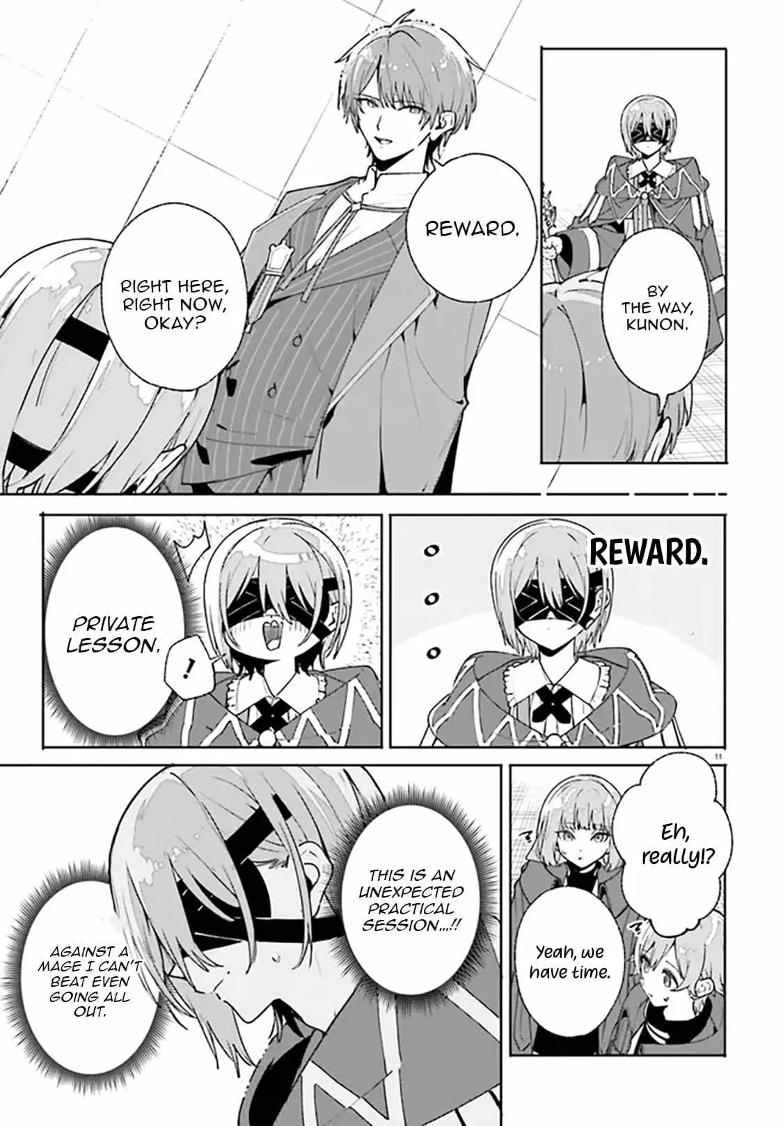 Majutsushi Kunon wa Miete Iru Chapter 36.1 — Page 12