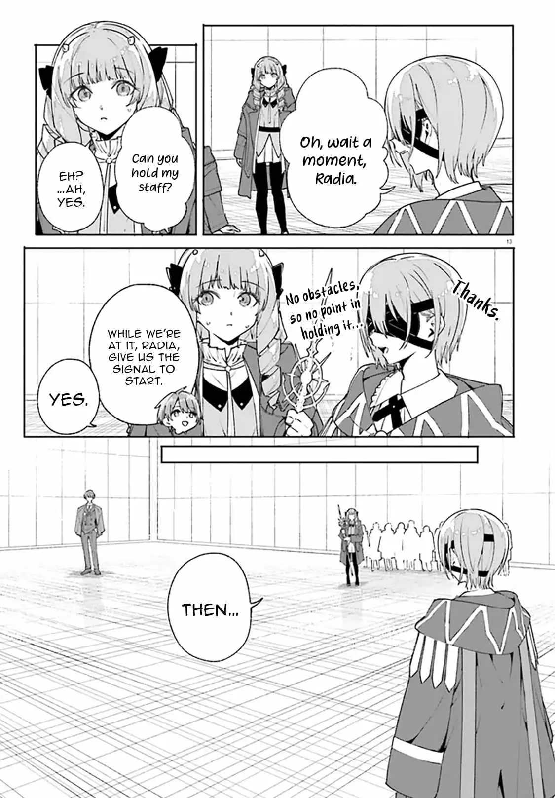 Majutsushi Kunon wa Miete Iru Chapter 36.1 — Page 14