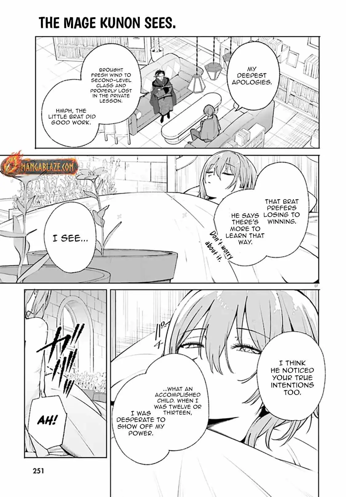 Majutsushi Kunon wa Miete Iru Chapter 37.1 — Page 7