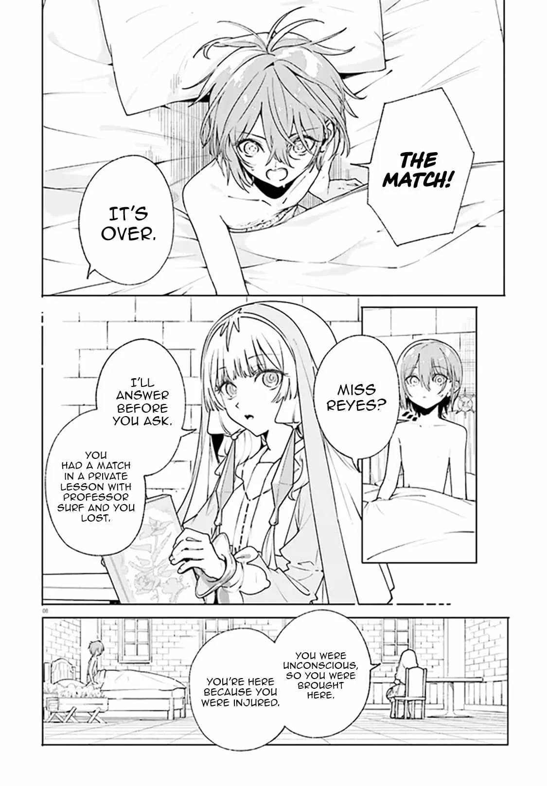 Majutsushi Kunon wa Miete Iru Chapter 37.1 — Page 8