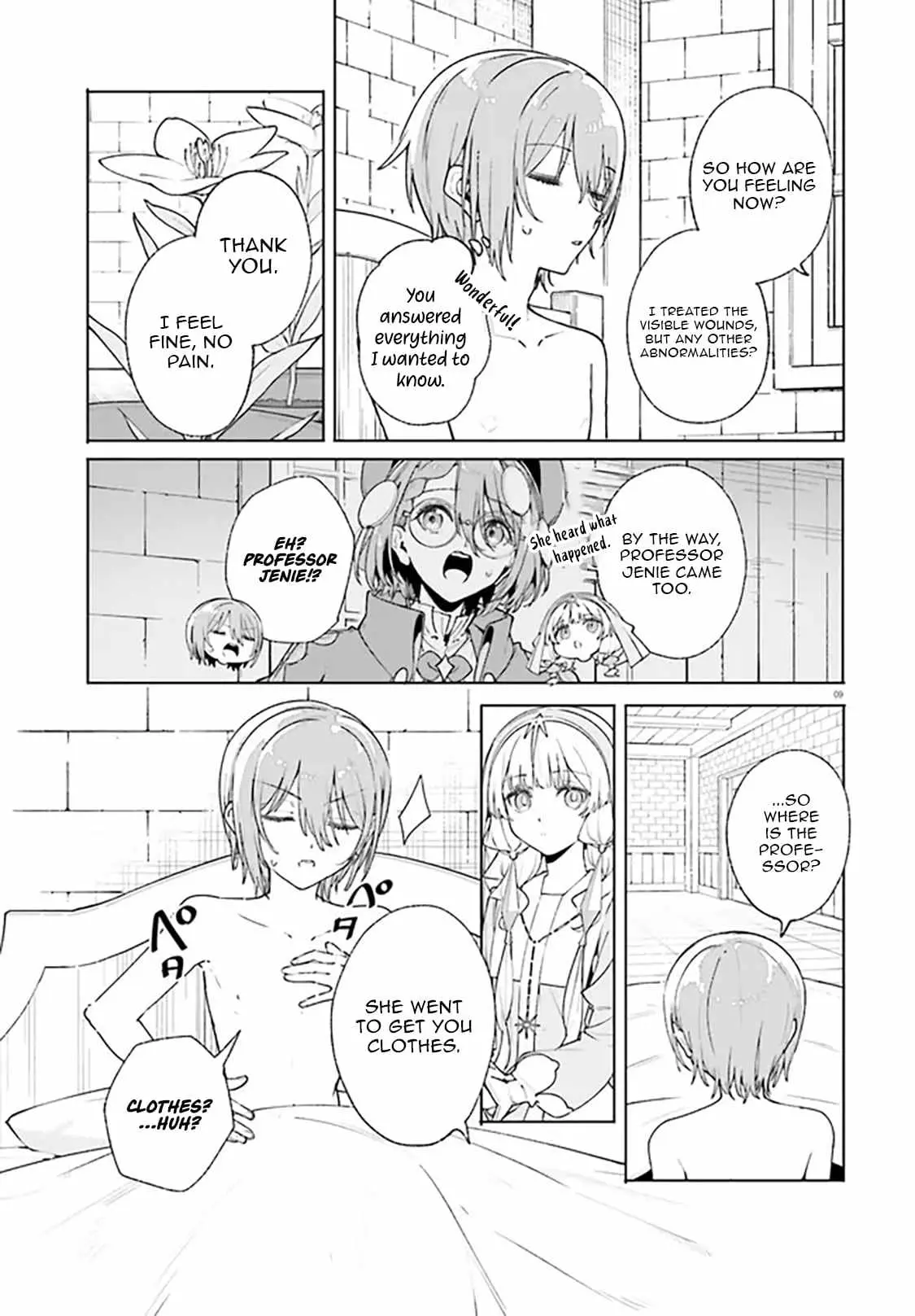 Majutsushi Kunon wa Miete Iru Chapter 37.1 — Page 9