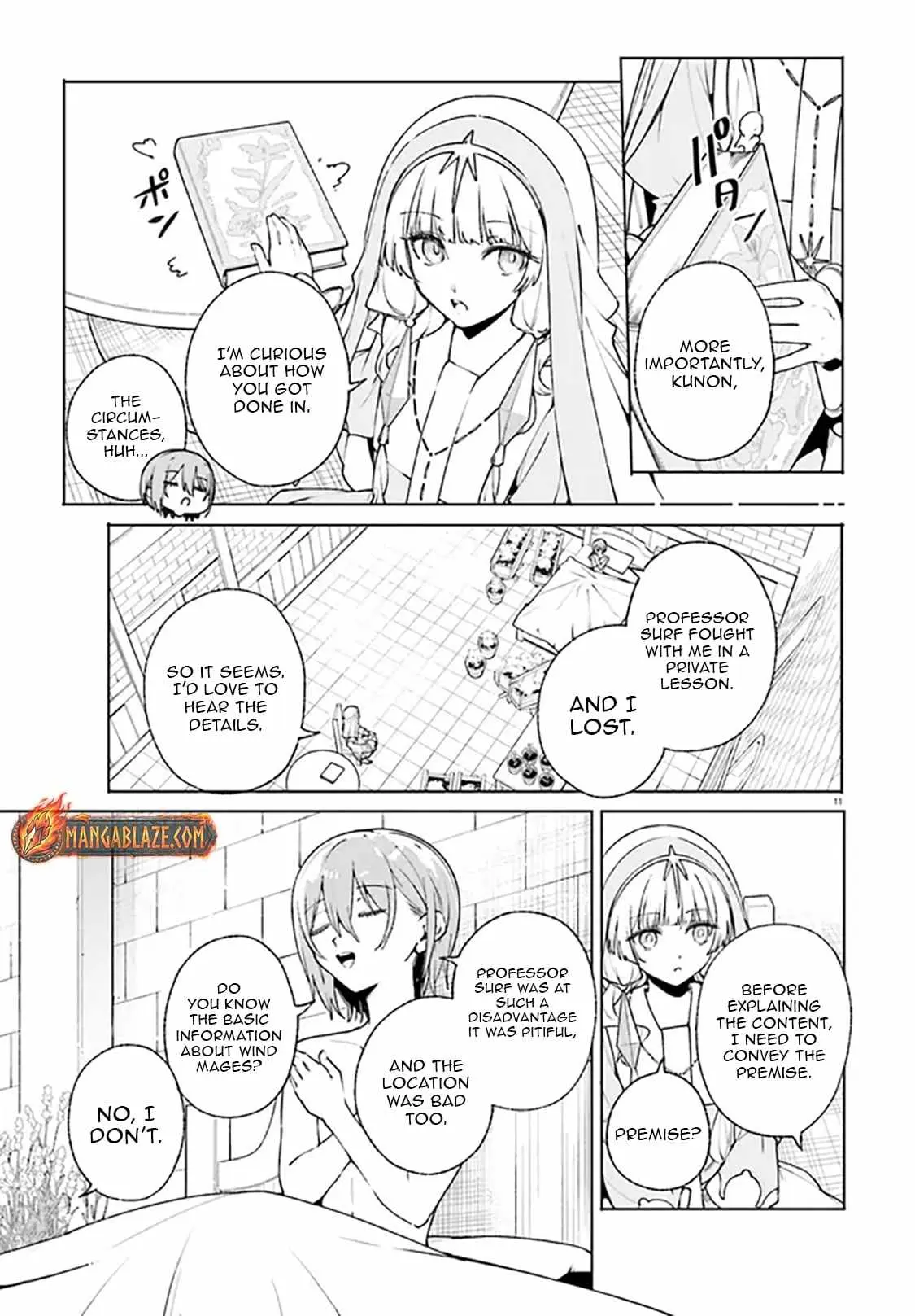 Majutsushi Kunon wa Miete Iru Chapter 37.1 — Page 11