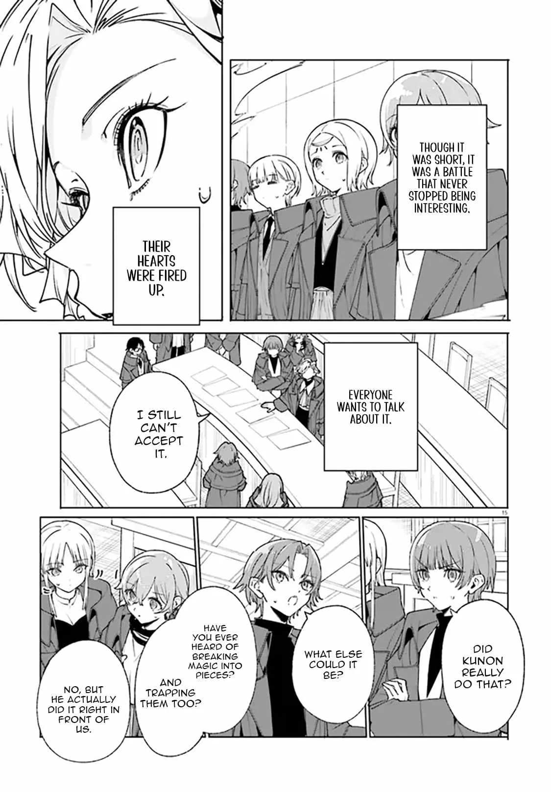 Majutsushi Kunon wa Miete Iru Chapter 37.2 — Page 3