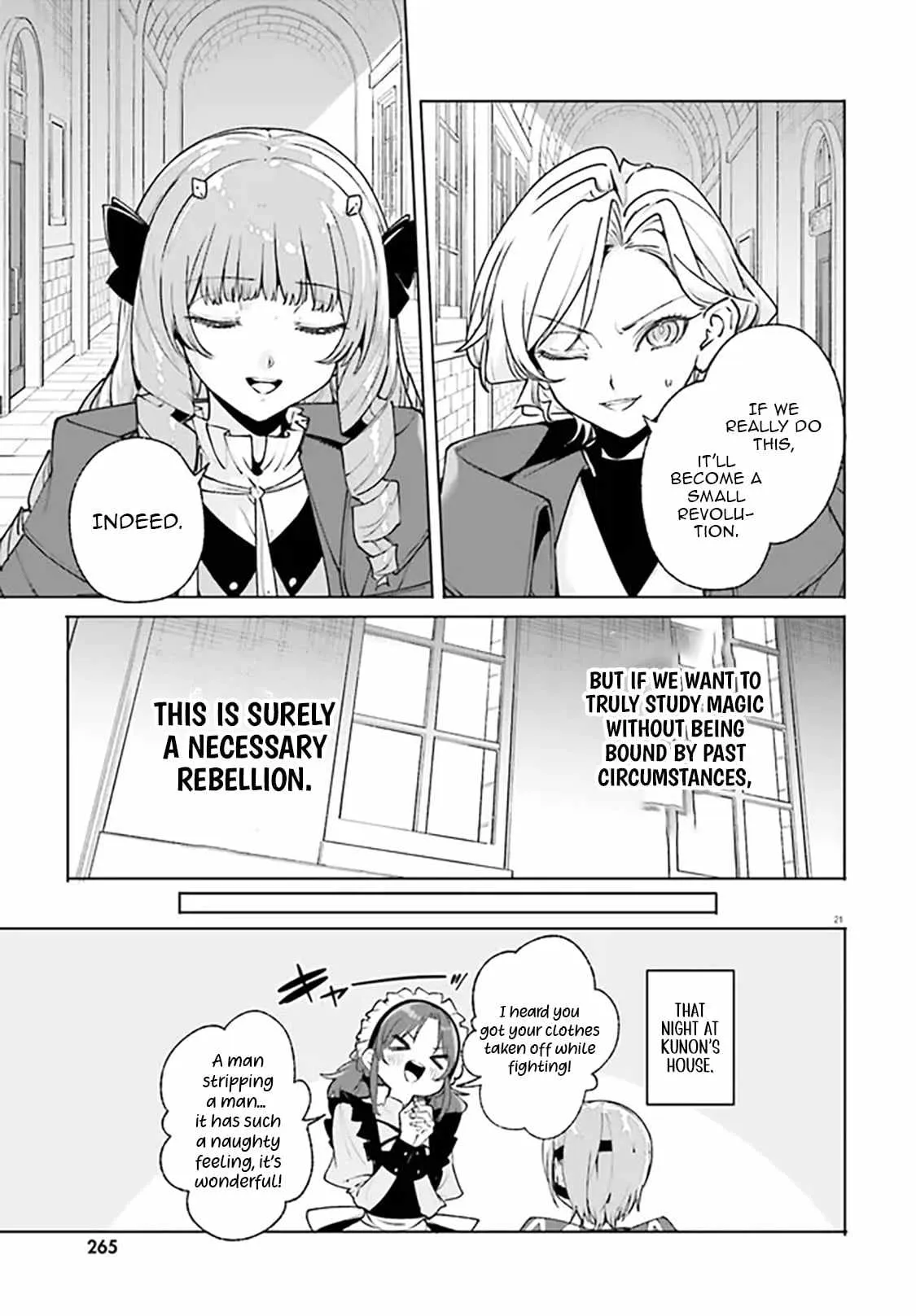 Majutsushi Kunon wa Miete Iru Chapter 37.2 — Page 9