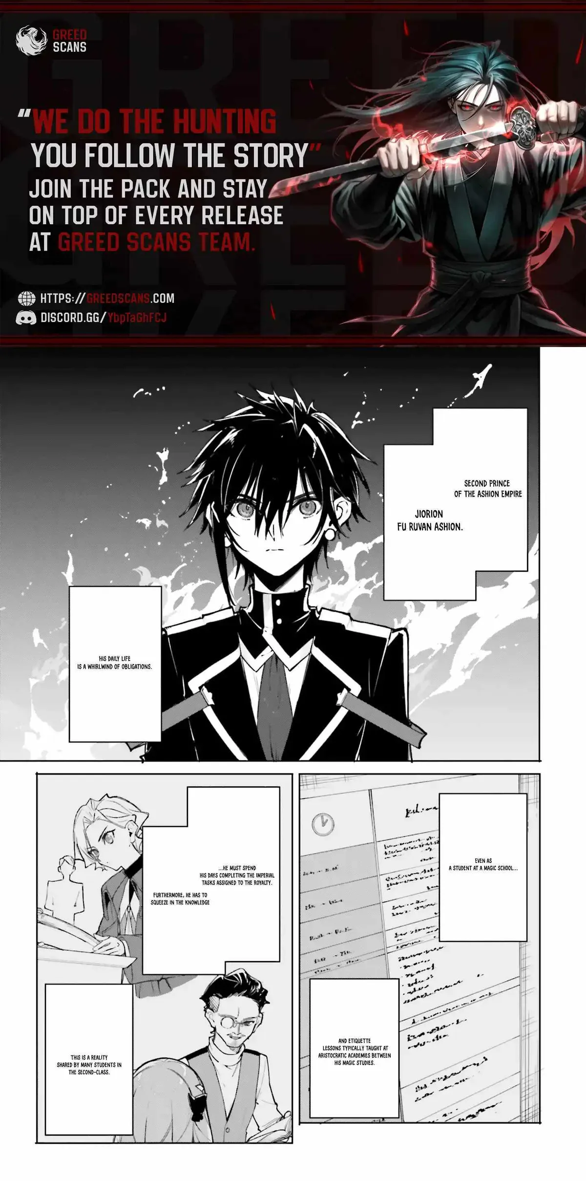 Majutsushi Kunon wa Miete Iru Chapter 39.1 — Page 1
