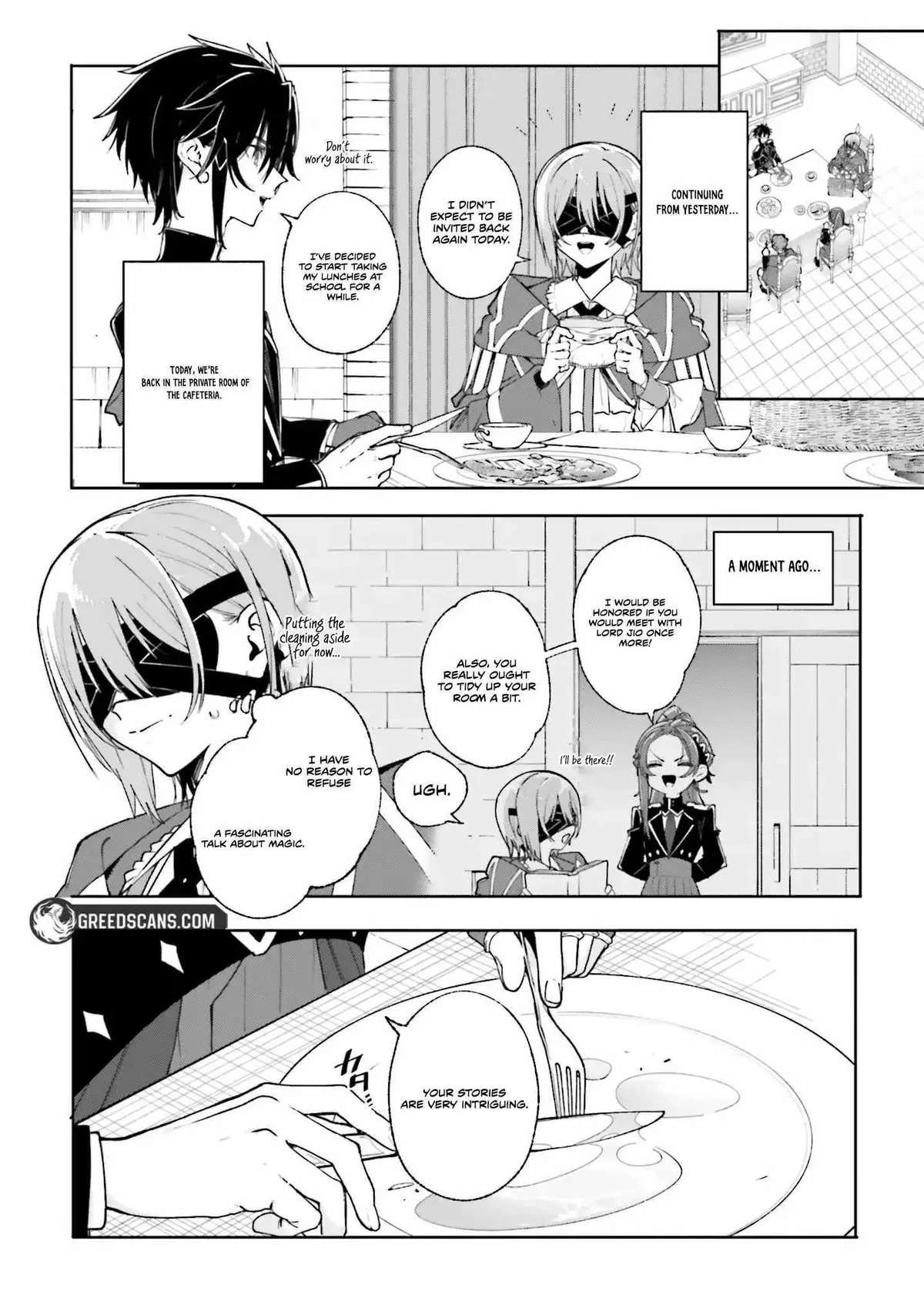 Majutsushi Kunon wa Miete Iru Chapter 39.1 — Page 4