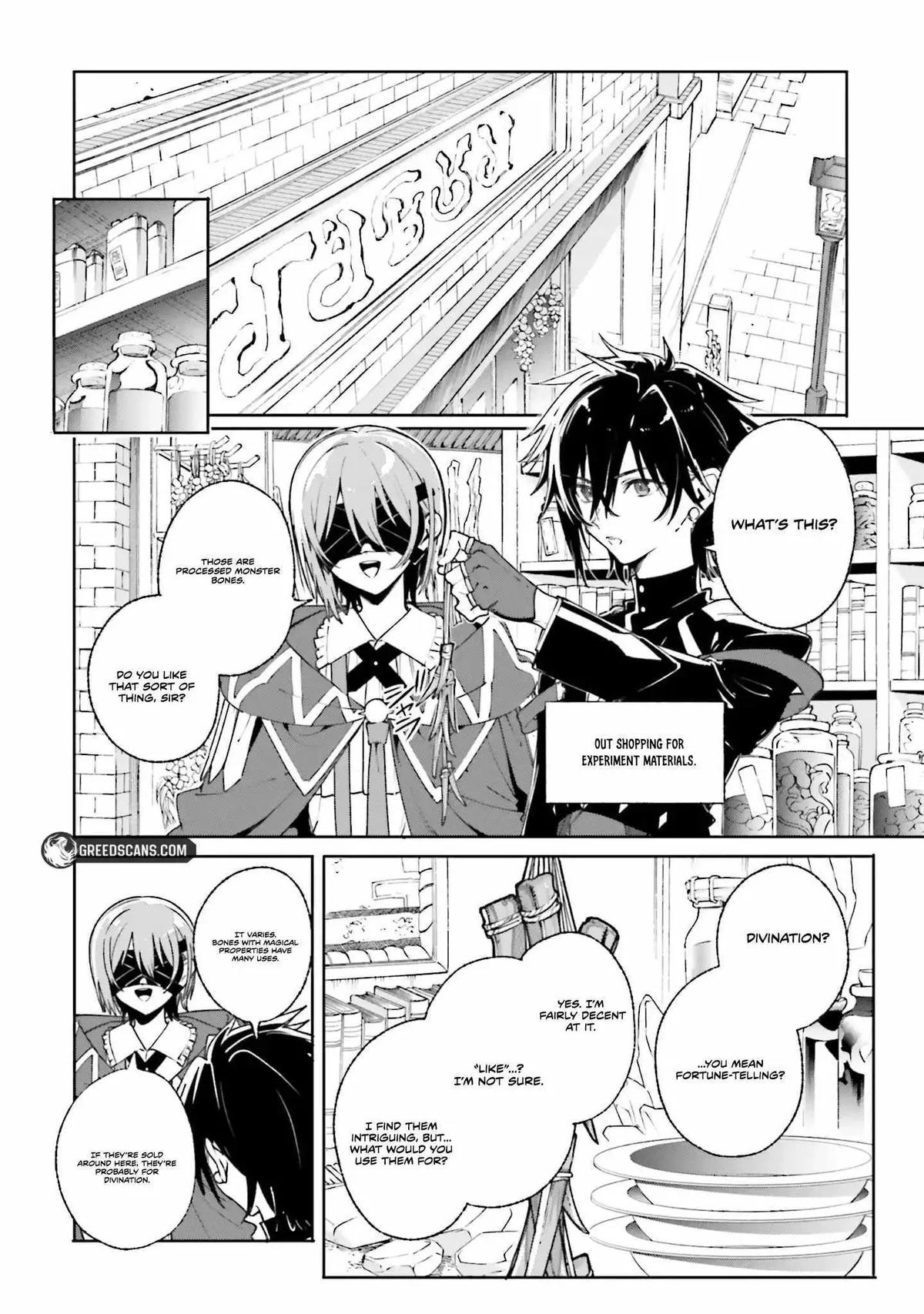 Majutsushi Kunon wa Miete Iru Chapter 39.1 — Page 8
