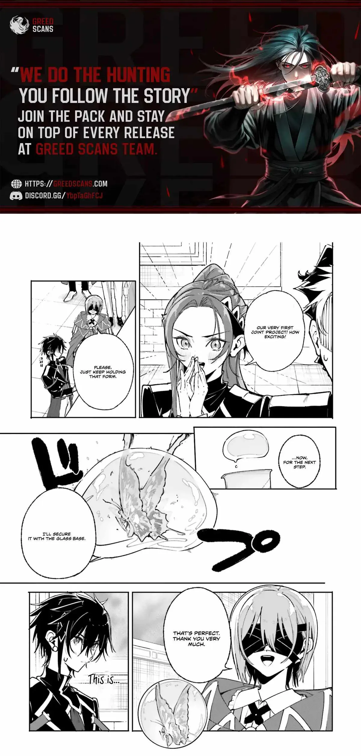 Majutsushi Kunon wa Miete Iru Chapter 39.2 — Page 1