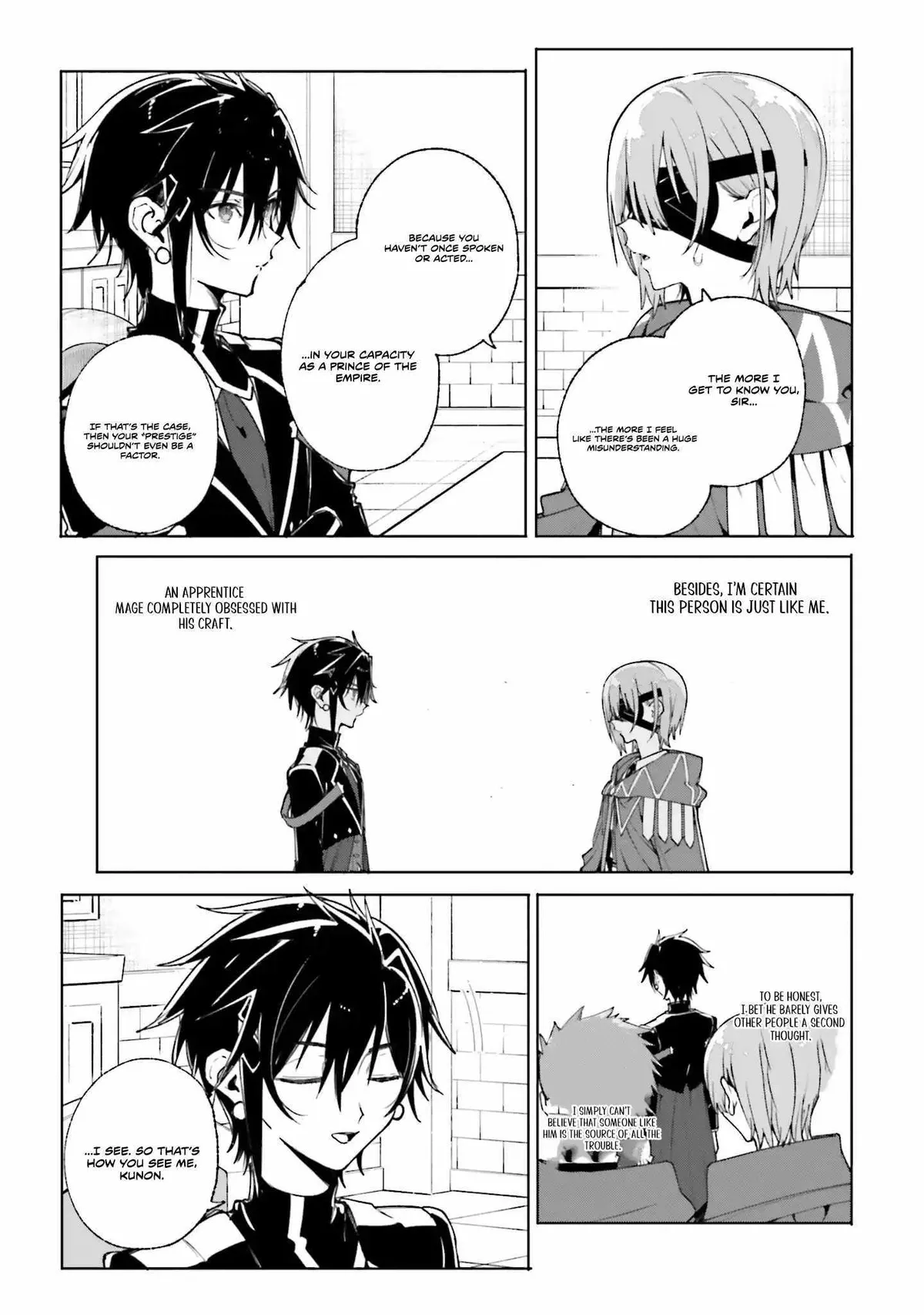 Majutsushi Kunon wa Miete Iru Chapter 39.2 — Page 9