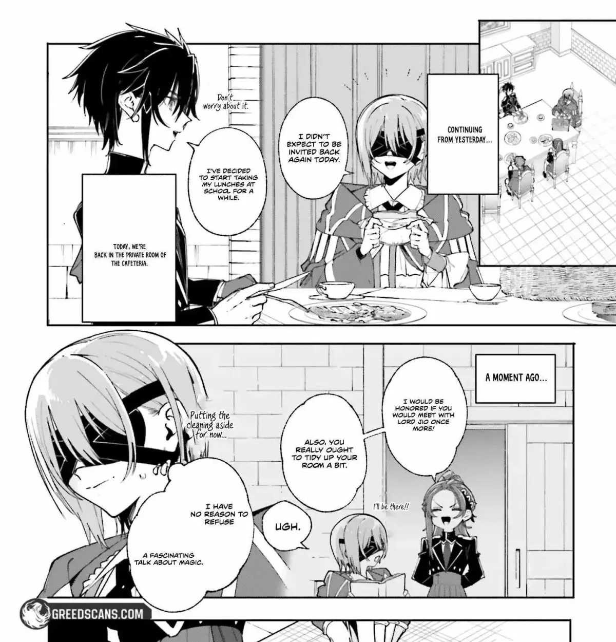 Majutsushi Kunon wa Miete Iru Chapter 39 — Page 7
