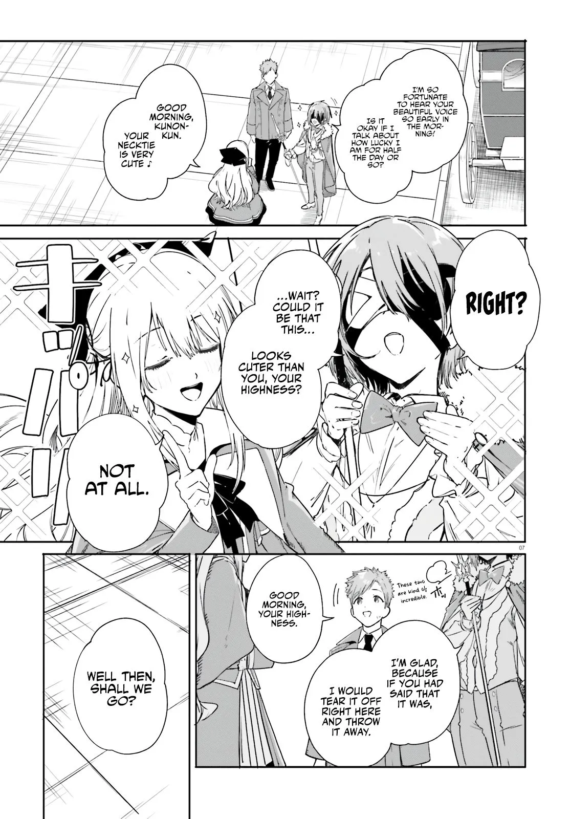 Majutsushi Kunon wa Miete Iru Chapter 4 — Page 8