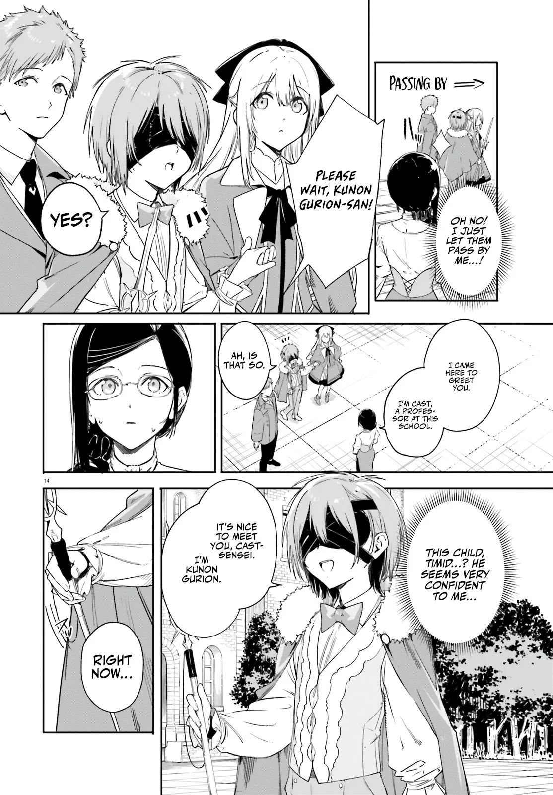 Majutsushi Kunon wa Miete Iru Chapter 4 — Page 15