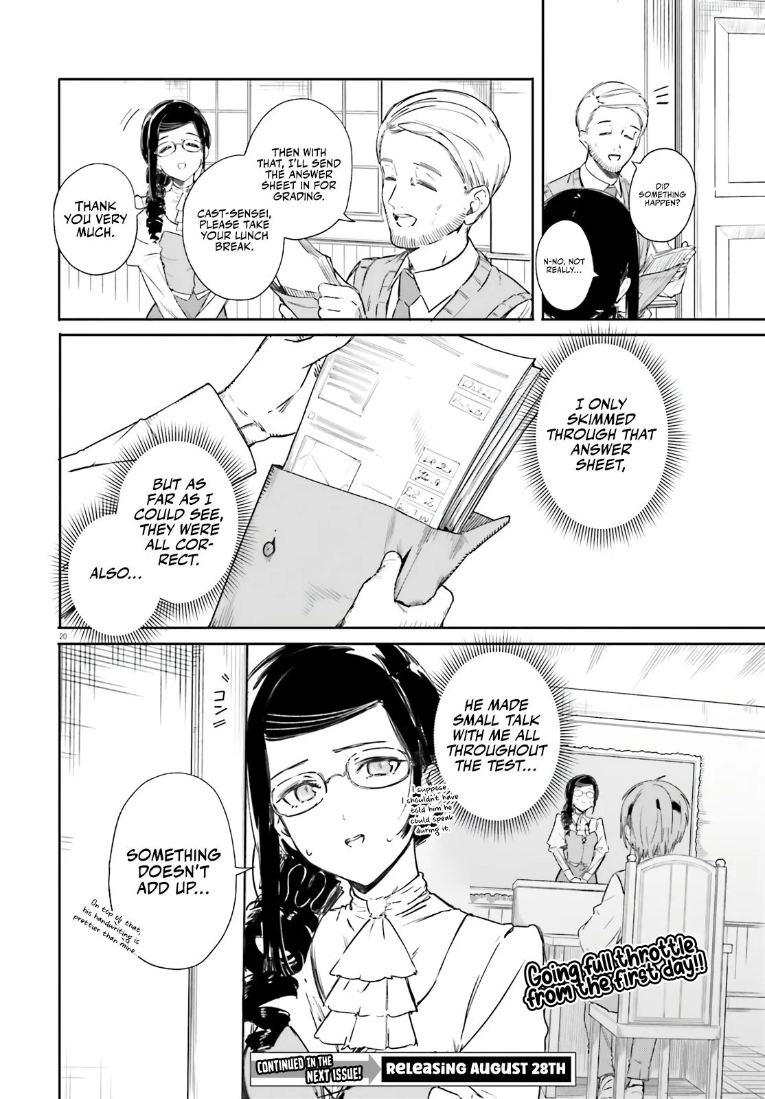 Majutsushi Kunon wa Miete Iru Chapter 4 — Page 21