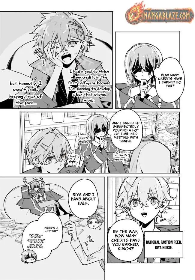 Majutsushi Kunon wa Miete Iru Chapter 43 — Page 14