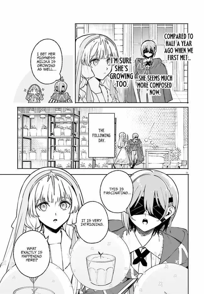Majutsushi Kunon wa Miete Iru Chapter 44.1 — Page 9