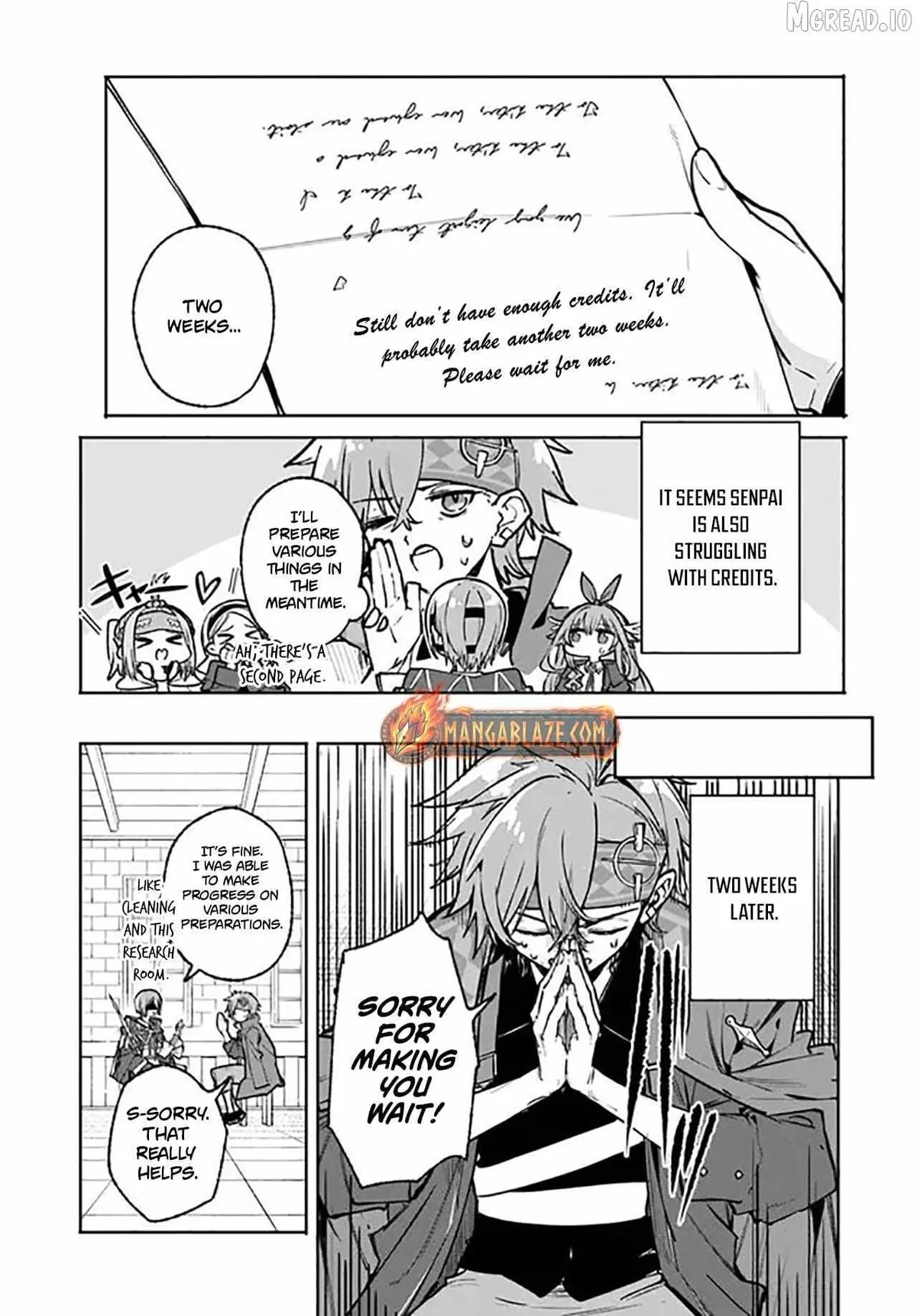 Majutsushi Kunon wa Miete Iru Chapter 44.2 — Page 9