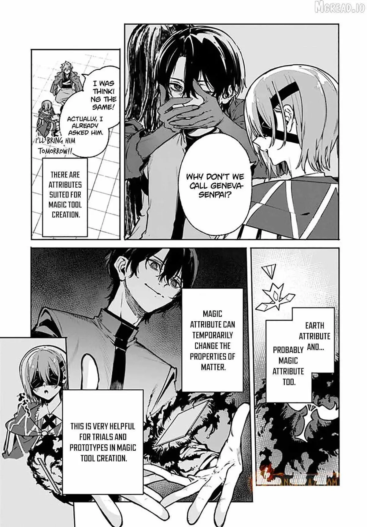 Majutsushi Kunon wa Miete Iru Chapter 44.2 — Page 11