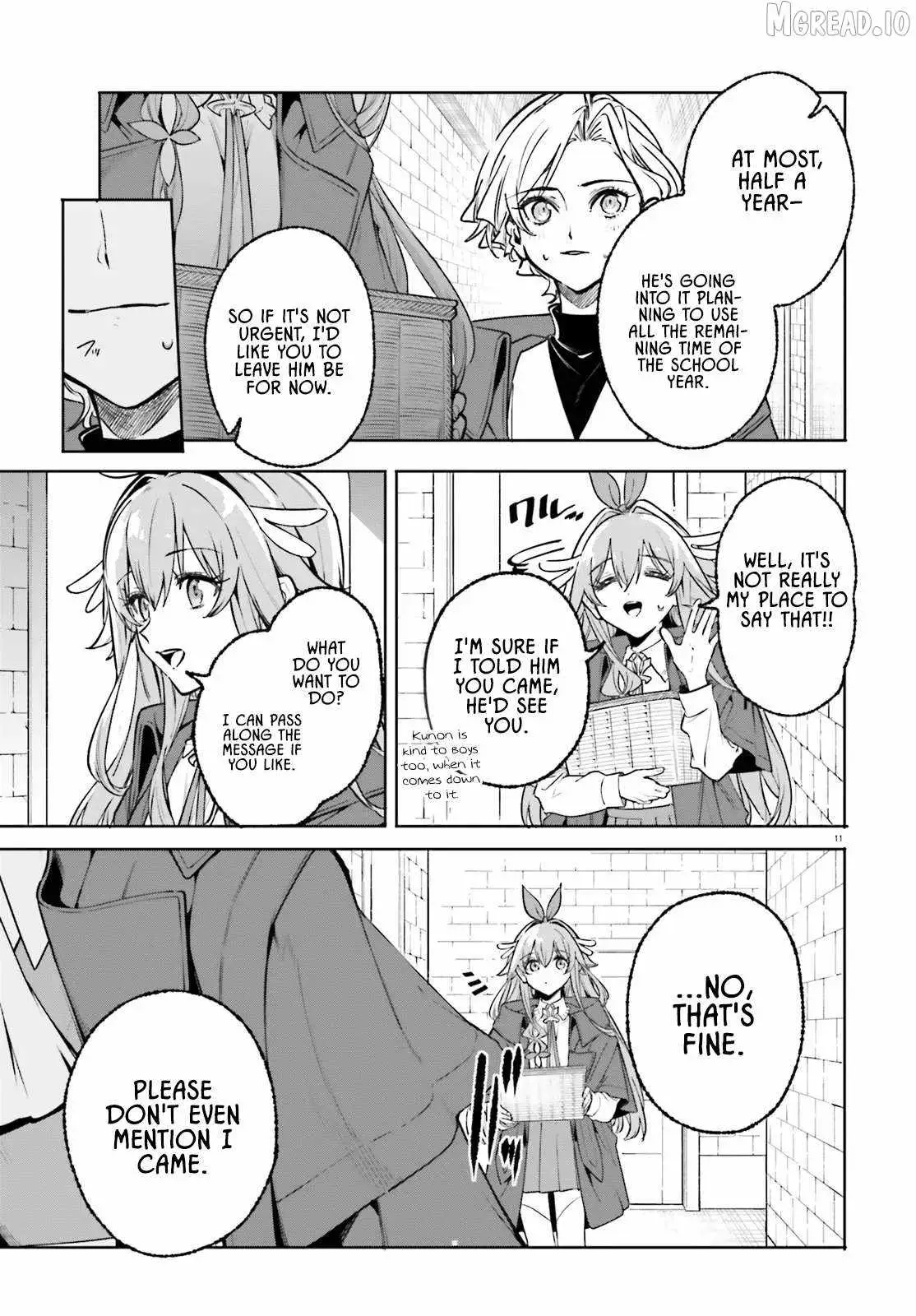 Majutsushi Kunon wa Miete Iru Chapter 45.1 — Page 10