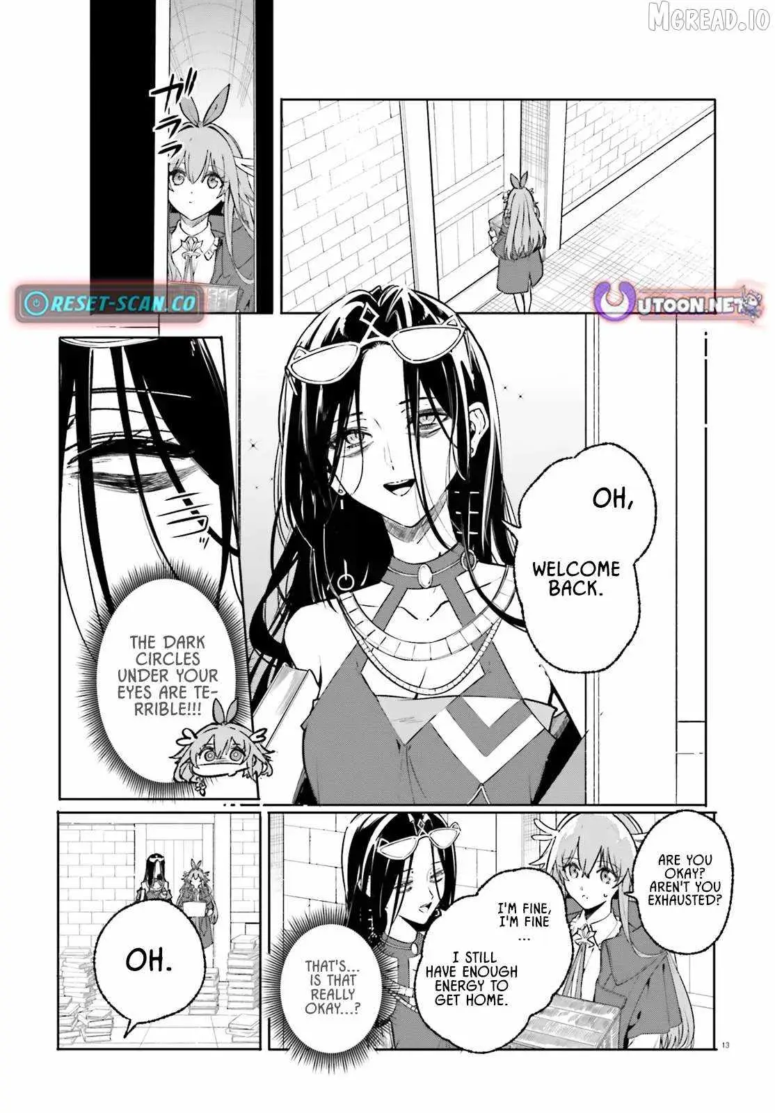 Majutsushi Kunon wa Miete Iru Chapter 45.1 — Page 12