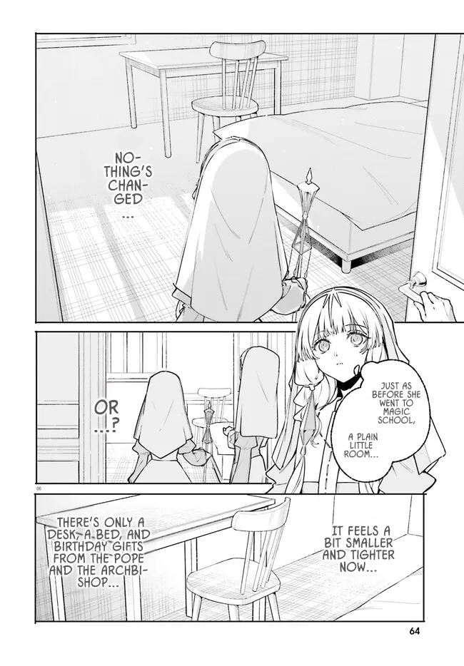 Majutsushi Kunon wa Miete Iru Chapter 46.1 — Page 6