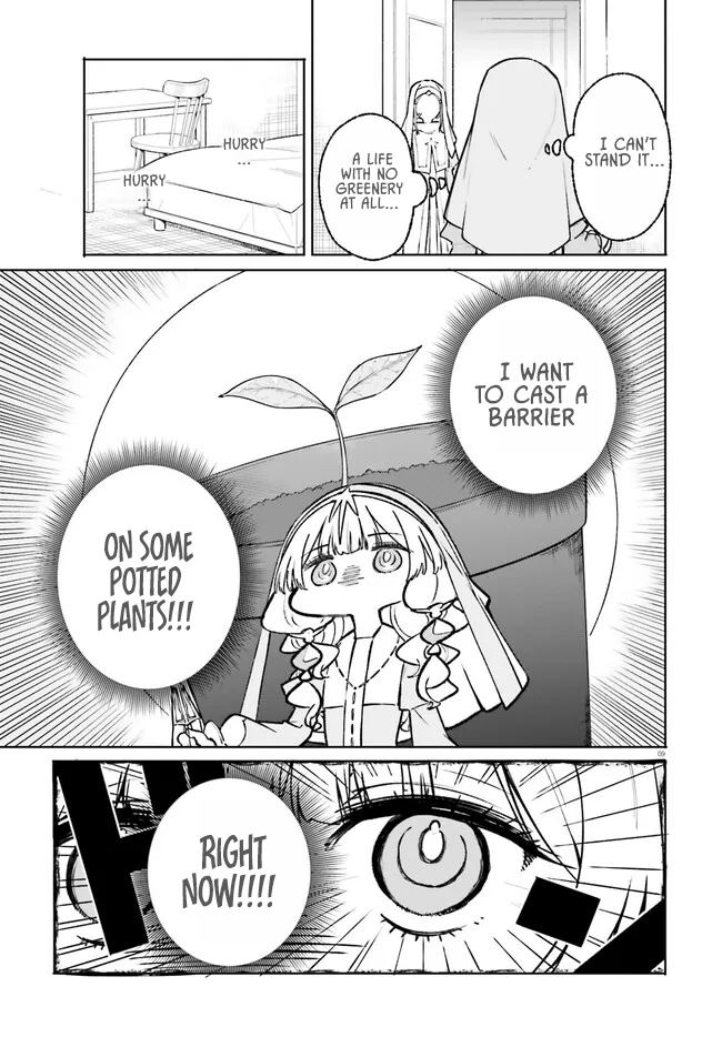 Majutsushi Kunon wa Miete Iru Chapter 46.1 — Page 9