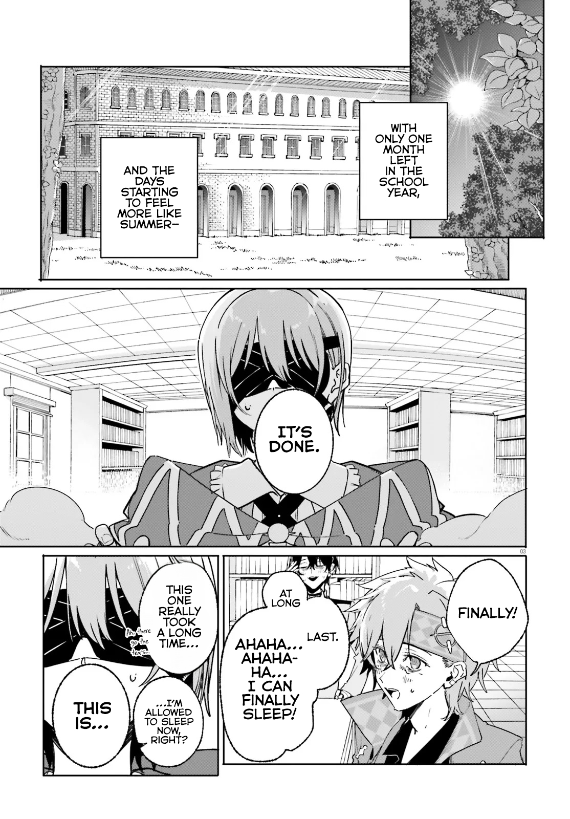 Majutsushi Kunon wa Miete Iru Chapter 48.1 — Page 3
