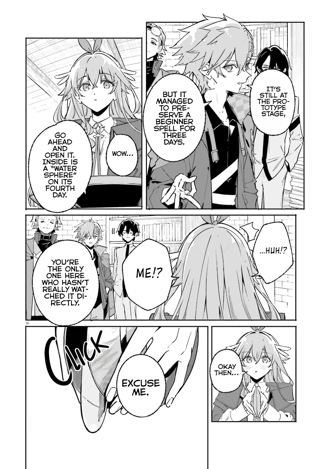 Majutsushi Kunon wa Miete Iru Chapter 48.1 — Page 6