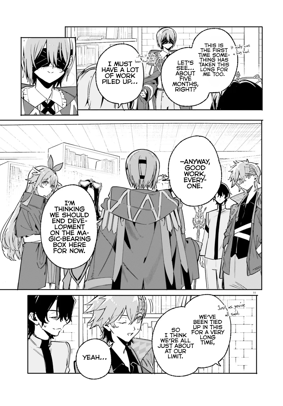 Majutsushi Kunon wa Miete Iru Chapter 48.1 — Page 11