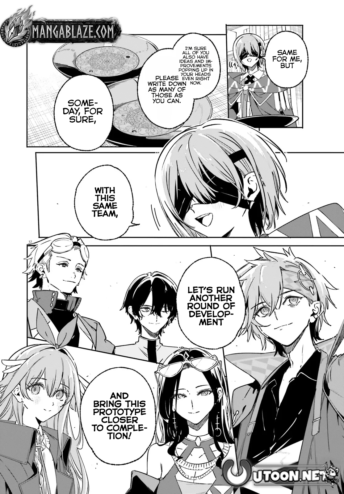 Majutsushi Kunon wa Miete Iru Chapter 48.1 — Page 12