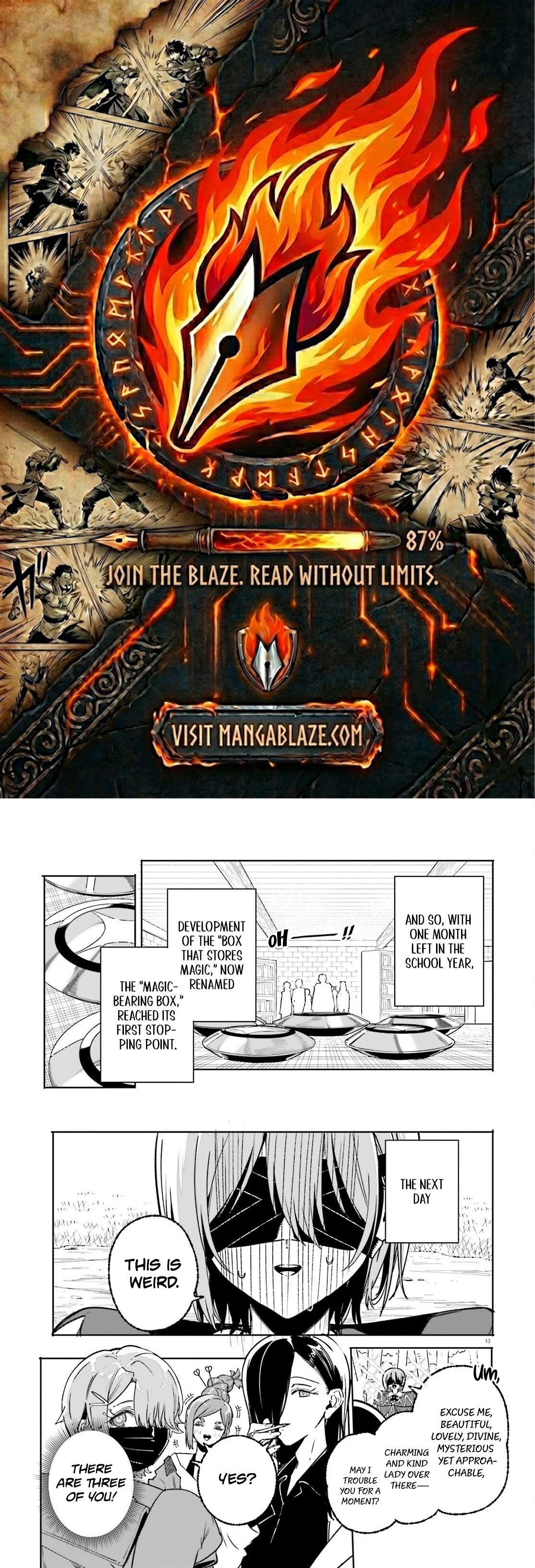 Majutsushi Kunon wa Miete Iru Chapter 48.2 — Page 1