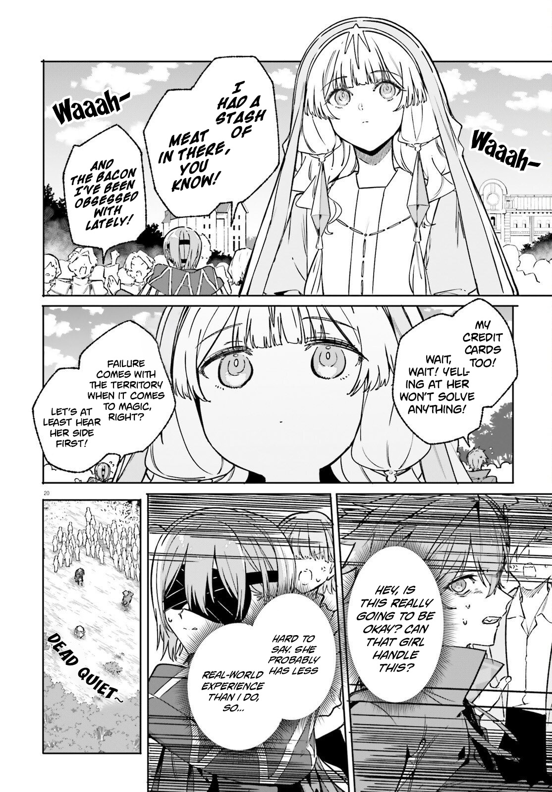 Majutsushi Kunon wa Miete Iru Chapter 48.2 — Page 8