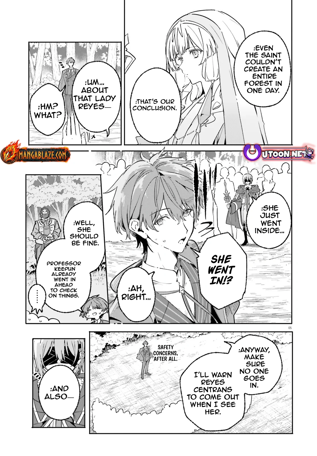 Majutsushi Kunon wa Miete Iru Chapter 49.1 — Page 5