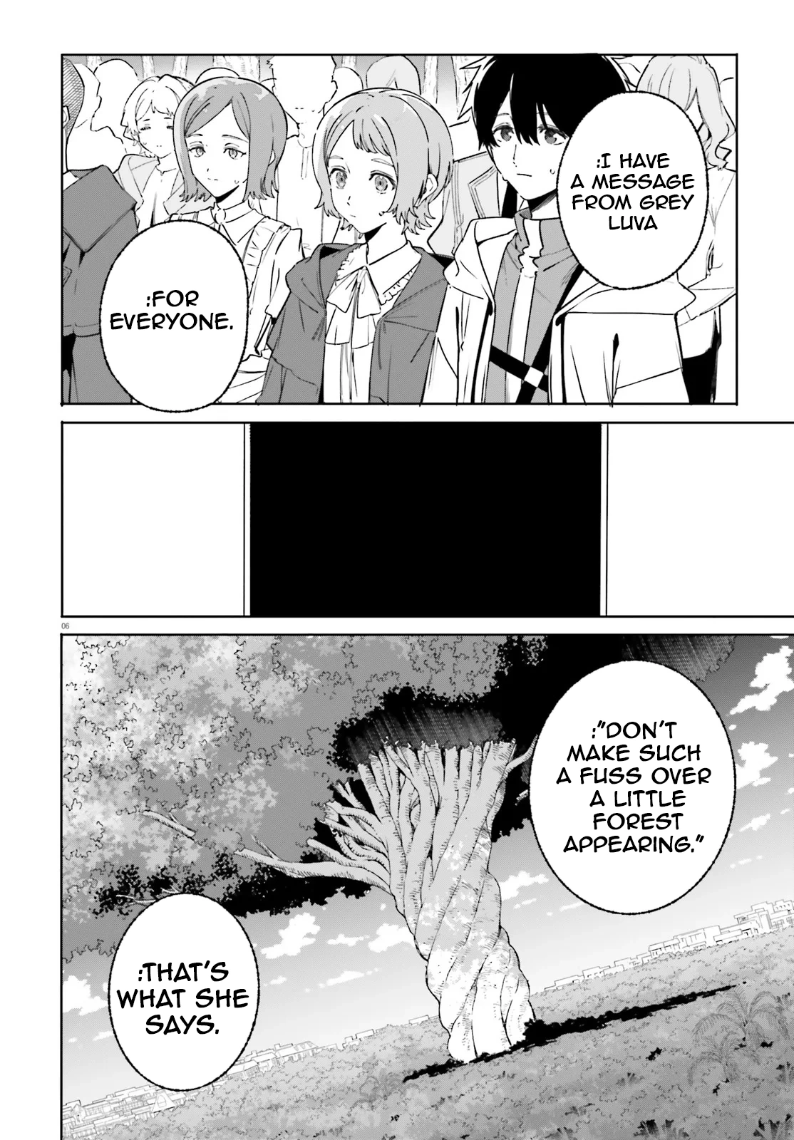 Majutsushi Kunon wa Miete Iru Chapter 49.1 — Page 6