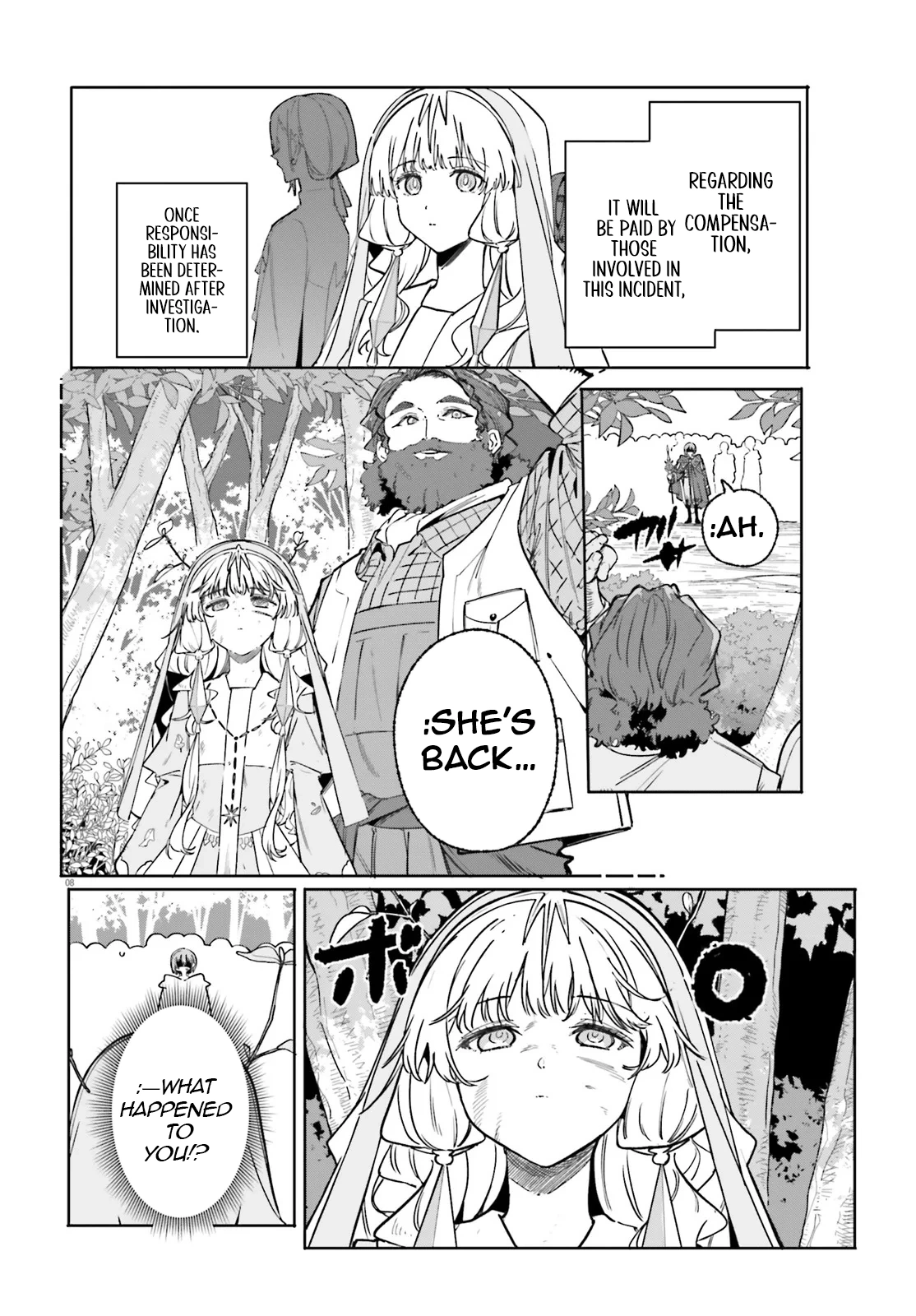 Majutsushi Kunon wa Miete Iru Chapter 49.1 — Page 8
