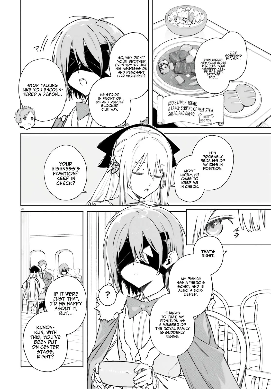 Majutsushi Kunon wa Miete Iru Chapter 5 — Page 9