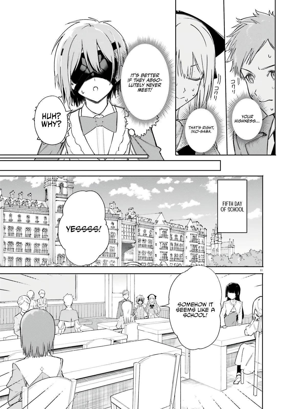 Majutsushi Kunon wa Miete Iru Chapter 5 — Page 12
