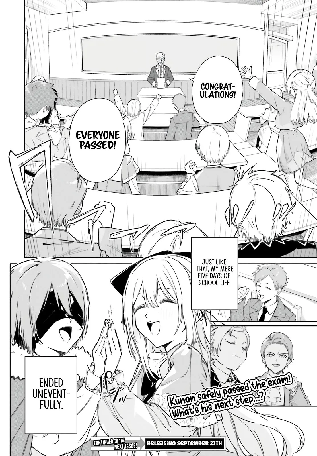 Majutsushi Kunon wa Miete Iru Chapter 5 — Page 21