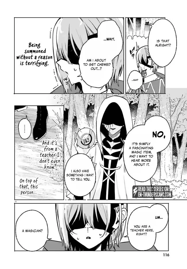 Majutsushi Kunon wa Miete Iru Chapter 50.1 — Page 11