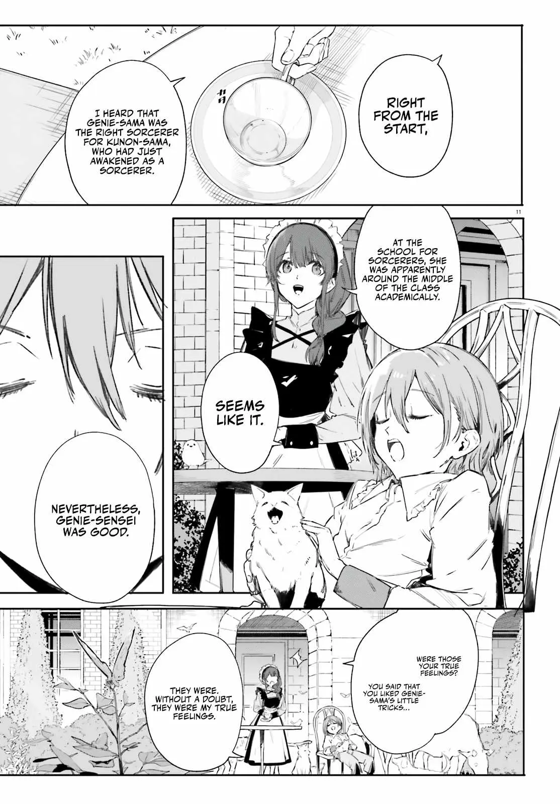 Majutsushi Kunon wa Miete Iru Chapter 6 — Page 12