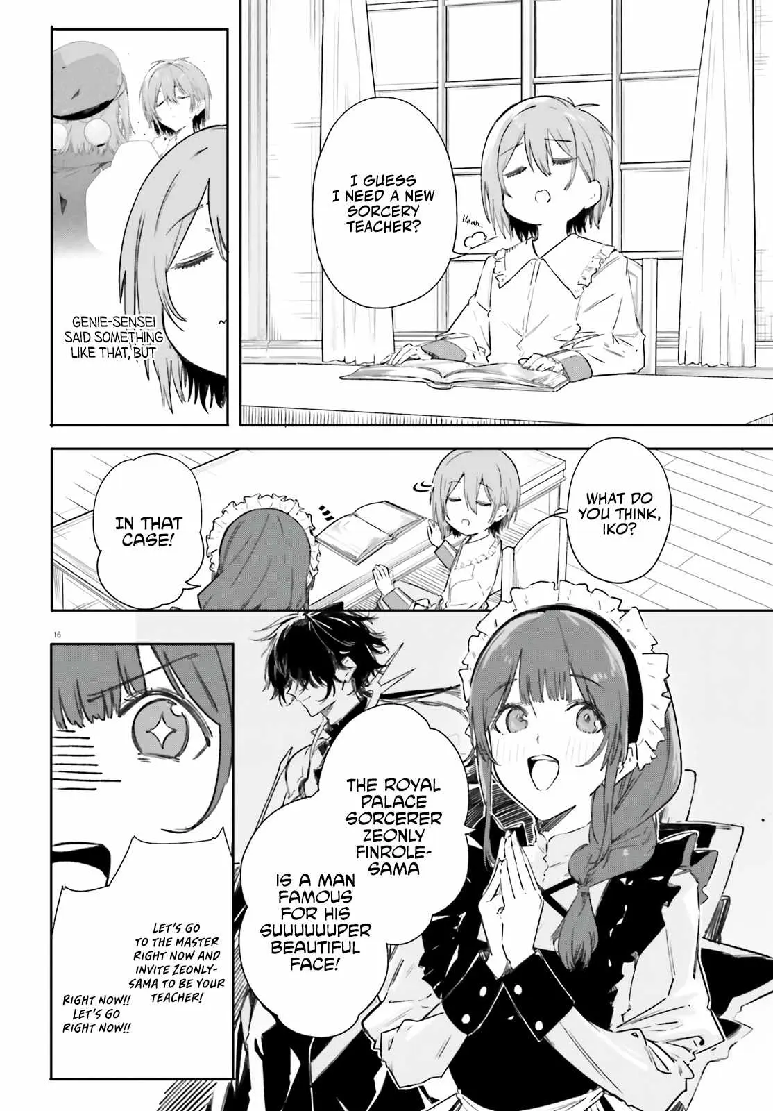 Majutsushi Kunon wa Miete Iru Chapter 6 — Page 17